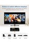 جهاز تقسيم إشارة HDMI يعمل بالتحكم عن بعد، متوافق مع أجهزة استقبال البث التلفزيوني عالية الدقة وأجهزة العرض (5 منافذ). - 3