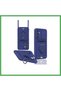 Samsung Galaxy S23 Fe Compatible Case Zuma Silicone with Business Card Holder and Ring - Navy Blue Bezoss