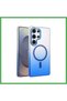 Samsung Galaxy S25 Ultra Compatible Glossy Magsafe Cover - Blue Bezoss