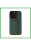 iPhone 14 Pro Compatible Case with Mega Stand Silicone - Green Bezoss