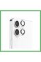 Samsung Galaxy A06 Compatible Raze Metal Camera Lens - Silver Bezoss