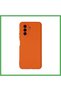 Huawei Nova Y70 Compatible Case Nano Velvet Silicone - Orange Bezoss