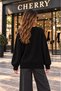 V-Neck Casual Flowy Women's Sweater - 3