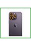 iPhone 12 Pro Max Compatible Neon Highlight Camera Lens - Yellow Bezoss