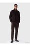 Rmz Gi̇yi̇m Farkiyla Standard Fit Stand Collar Men's Coat - 2