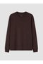 Rmz Gi̇yi̇m Farkiyla Zero Roba Collar Long Sleeve Men's T-Shirt