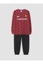 Esvab • Modern & Distinctive Fan Printed Boys' Pajama Set