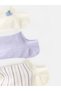 Esvab • Modern & Distinctive Embroidered Women's Sneaker Socks, Pack of 5 - 3