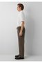Brown Velvet Jogger Pants 0010619-70376 - 4