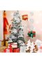 18cm/7in Christmas Snowflake Ornaments Glitter Snow Flakes Hanging Ornaments for Winter Christmas Tree Decorations, Craft Snowflakes for Holiday New Year Party Decor - 2