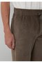 Brown Velvet Jogger Pants 0010619-70376 - 6