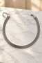 Steel Italian Mia Wicker Necklace 10 mm Silver Color |   Anti-Tarnish 40cm +5Cm, Women'S, 2-Year Warranty - 5