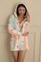 18277 Women's Short Dressing Gown