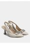 Beige Women's Shoes - 2