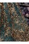 Sequin Embroidered Velvet Fabric (Velvet) - 3