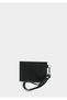 Black Y27Ad026 Leather Wallet/Card Holder Black - 2