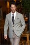 7 Drop Super Slim Fit Extra Slim Fit Wool Striped Mono Collar Classic Jacket - 2