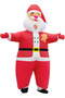 Inflatable Christmas Santa Claus Costume Plus Size Unisex Adult Xmas Inflatable Funny Festive Suit Blow Up for Adult Christmas Decoration Party Parade