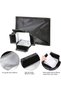 2-Pack Flash Diffuser Softbox Set,Collapsible with Storage Pouch,8" Octagon & 8"x6" Rectangle Softbo - 4