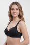 Women's Black Non-Padded Bra - 2
