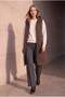 Quilted Hooded Long Women's Vest - 5