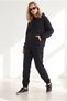 Women's Black Shaded Thick Tracksuit Set Etkm-0000093 - 4