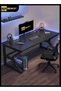 Gaming Table,Gaming Desk,Solid Gaming Table,C-Shaped Table Legs, Simple Gaming Table, Home Office, Student Study and Writing Table, Black Color Gaming Table, C-Shaped Gaming Table (140*60 cm)