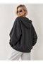 Women's 2-Pack Loose Sleeve Oversize Hooded Full Zipper Pocket Casual Cotton Cardigan - 3