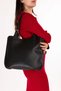 Women's Daily Large Bag with a Puppy Bag Inside Ars.6421 Black