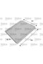 Filter, passenger compartment air 698701