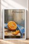 Arancia Yazılı Kesik Portacal Orange Still Life Framed Painting Italy Poster Wall Decor Itp048 - 3