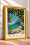 Pasta E Basta and Sea View Tableau Framed Painting Italy Poster Wall Decor Itp078 - 2