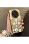 Redmi 14C 4G/5G Compatible Spring Daisy Printed Case, Durable, Cute.