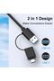 قارئ بطاقات متعدد الوظائف USB C USB 3.0، محول 7 في 1 لبطاقات SD وCF وMicro SD وXD وMS، عالي السرعة - 3
