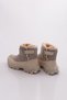 2004 Women's Fur Lined Side Zipper Thick Sole Parachute Fabric Snow Boots - 3