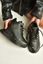 Z367820409 Black Thick-Soled Sports Boots - 3