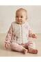 6-24 Months Baby Girl Winter 3-Piece Set – Plush Vest, 3-Strand Hooded Sweatshirt and Sweatpants Newborn Baby Set - 2