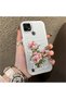 Realme C21 Compatible Case with Rose and Lettering Design, Protective, for Daily Use.