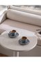 Mdm coco pacis 2-person 4-piece coffee cup set - blue - 90 ml