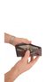 Men's Genuine Leather Magnetic Multi-Compartment Card Holder Wallet with Money Compartment - 3