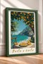 Pasta E Basta and Sea View Tableau Framed Painting Italy Poster Wall Decor Itp078 - 2