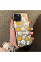 iPhone 12 Pro Max Compatible Case with Spring Daisy Print, Durable, Cute.