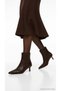 Women's Boots, Pointed Toe, Thin Heel, Knitted Texture, Woven Upper, Side Zipper, Casual, Stylish, Derqan5000Mrv. - 6