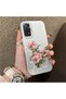 Redmi Note 11 Pro 4G/5G Compatible Case with Rose and Lettering Design, Protective, for Everyday Use.