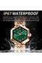 Hexagonal Crystal Stylish Quartz Women's Watch. - 5