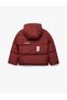 Embroidered Long-Sleeved Hooded Jacket with Pockets - 6