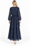 Etro Patterned Beaded Embroidered Side-Tie Full-Length Dress with Fully Lined Interior - 6