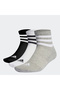 3-Stripes Cushioned Sportswear Low-Cut Socks 3 Pairs - 2
