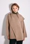 Shawl Detailed Knitwear Jacket - Mink