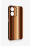 Realme Note 60 Compatible Autumn Lines Patterned Silicone Case - 3
